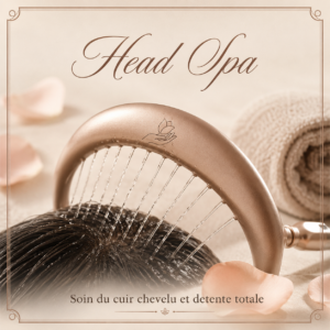 Head spa pour un moment relaxation et soin du cuir chevelu